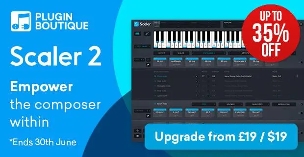 Plugin Boutique Scaler 2 Introductory Sale