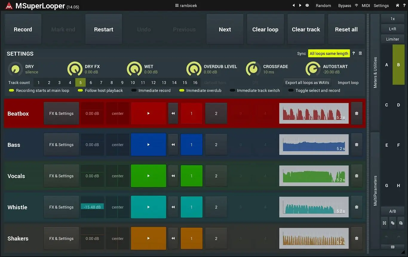 Melda Production releases MSuperLooper