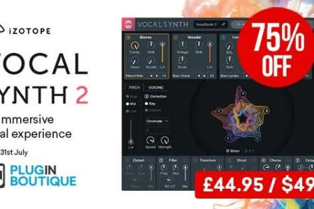 Featured image for “iZotope VocalSynth 2 Sale”