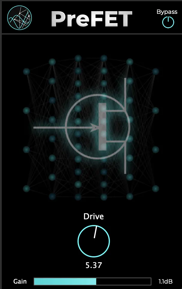 PreFET – Transistor Pre Amp Emulation for free by Accentize