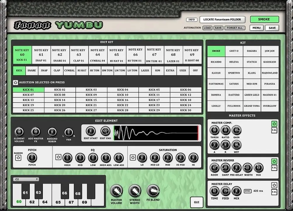 Yumbu – Free drum sampler by Fanan Team