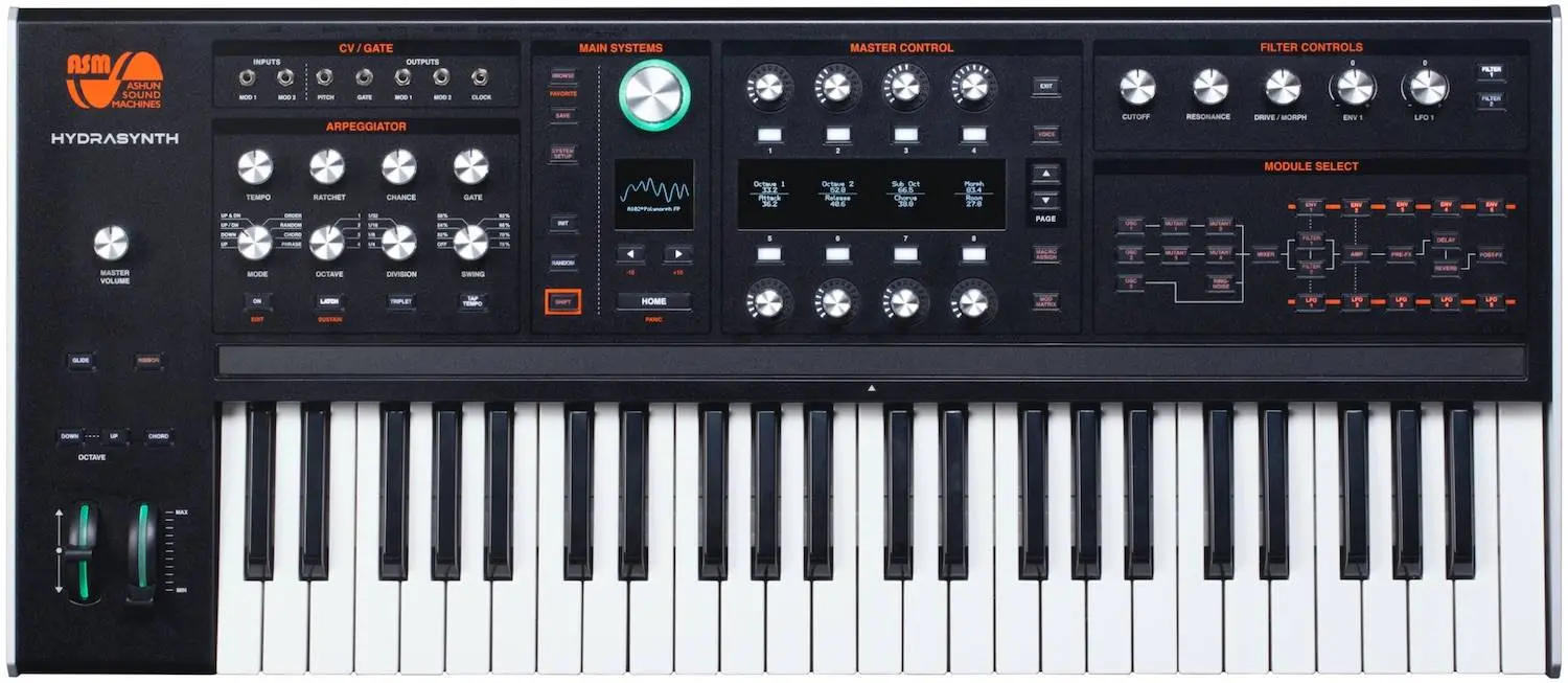 Ashun Sound Machines releases Firmware Update for Hydrasynth Version 1.5