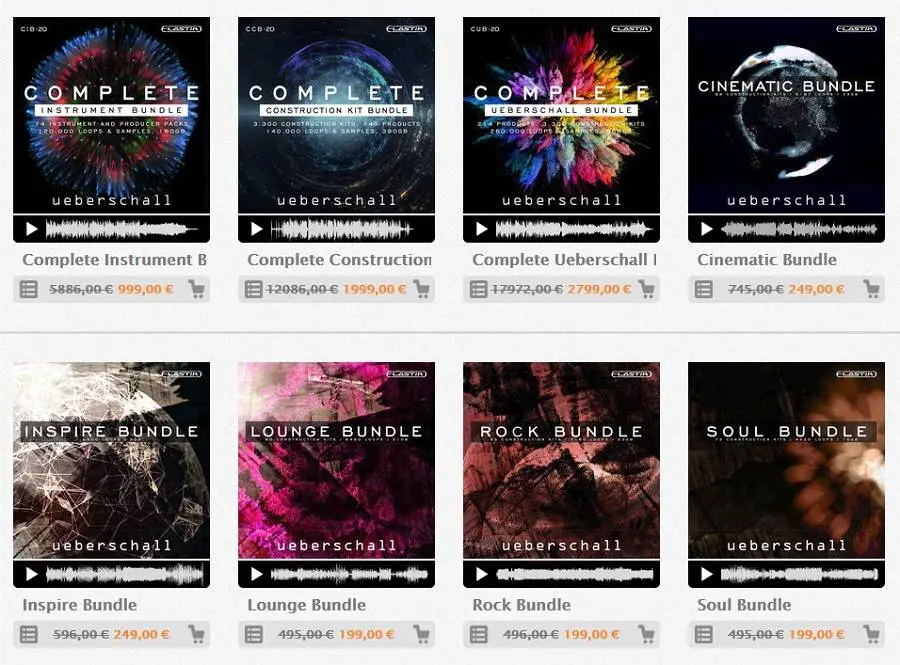 Ueberschall released Complete Bundles