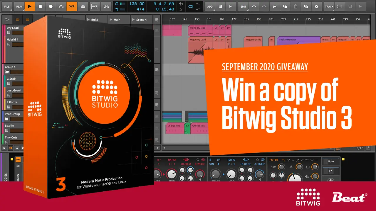 Bitwig Giveaway at Beat Magazine