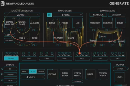 Featured image for “Eventide releases polysynth-plugin Generate by Newfangled Audio”