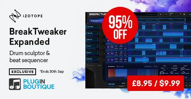 iZotope BreakTweaker Expanded Sale