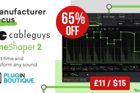 Featured image for “Plugin Boutique Cableguys TimeShaper 2 Sale”