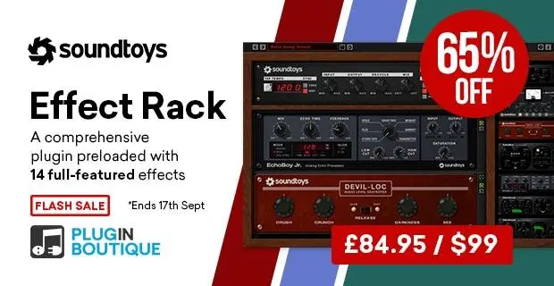 Soundtoys Effect Rack Flash Sale