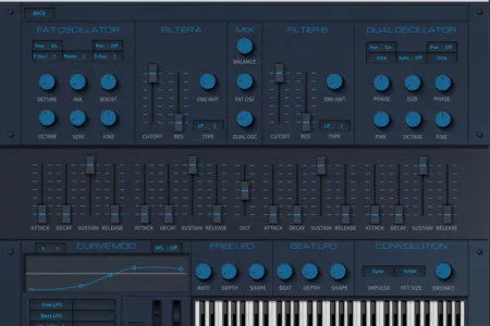 Featured image for “New free semi-modular synthesizer by Flanders Tech – Tonetta Blue”