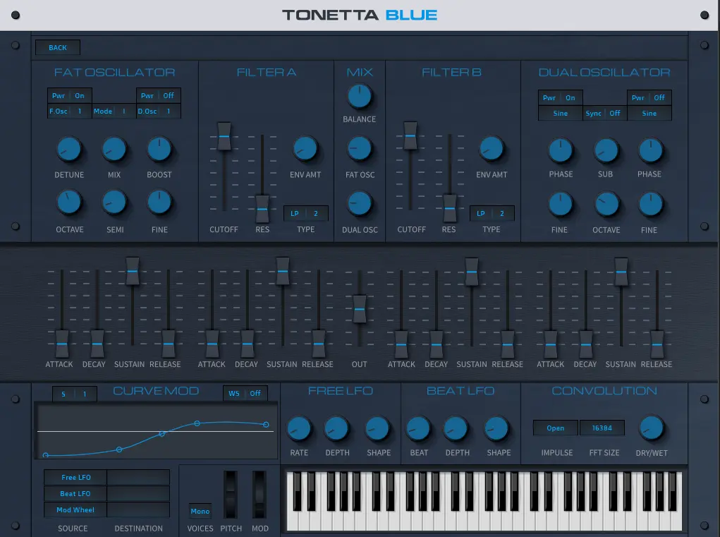 New free semi modular synthesizer by Flanders Tech – Tonetta Blue