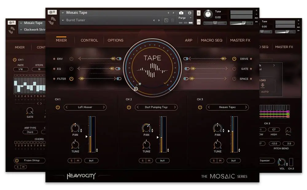 Heavyocity released Mosaic Tape