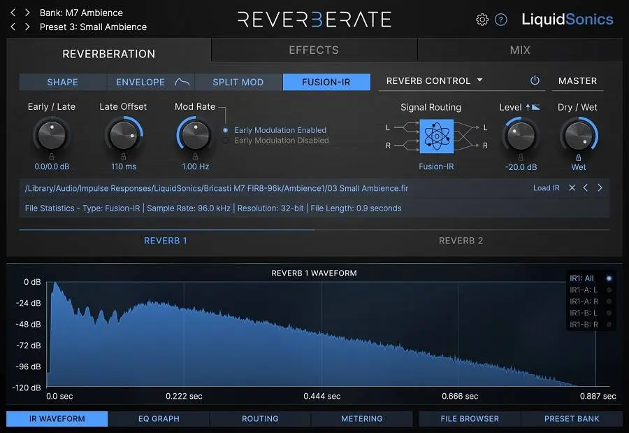 LiquidSonics released Reverberate 3