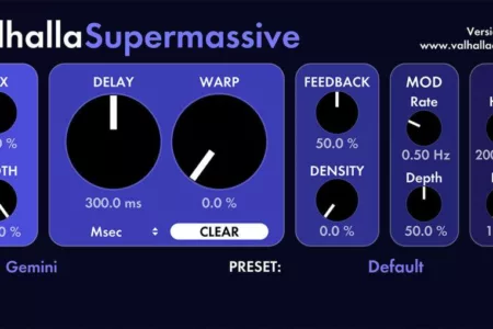 Featured image for “Valhalla releases free delay and reverb plugin Supermassive”