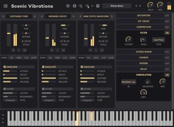 FrozenPlain released Scenic Vibrations