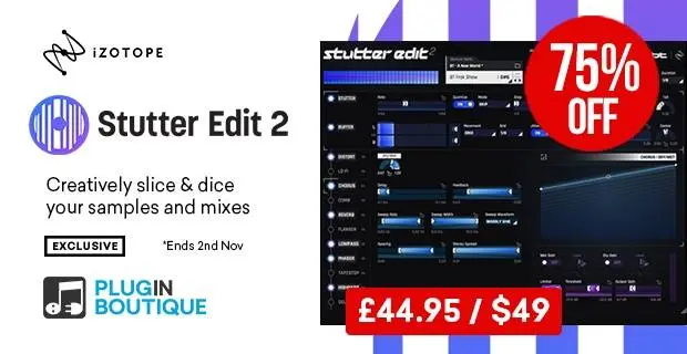iZotope Stutter Edit 2 Sale
