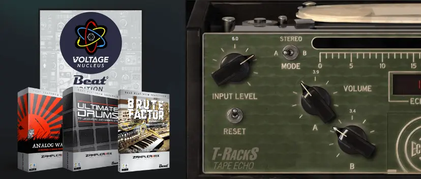 A smasher for drums & vocals: IK Tape Echo for free