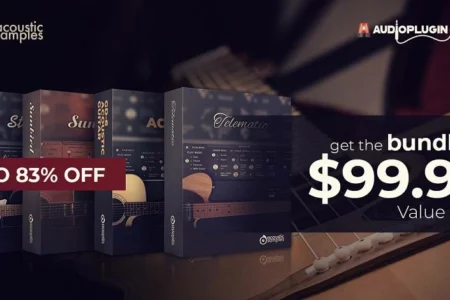 Featured image for “APD Black Friday DEAL 2: 83% Off AcousticSamples 4-in-1 Guitar Bundle”