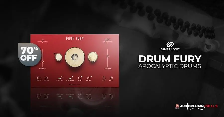 APD Black Friday DEAL 1: 70% Off Drum Fury by Sample Logic