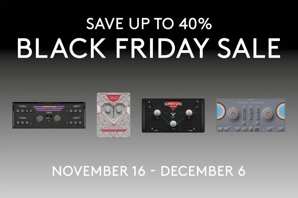 Save up to 40 % with plugins by Baby Audio