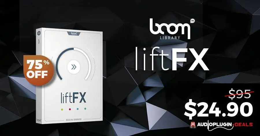 APD Black Friday DEAL 4: Off liftFX by Boom Library just $24.90