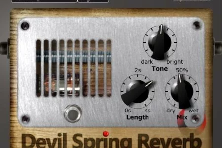 Featured image for “Devil Spring reverb – free plugin by Lostin 70s”