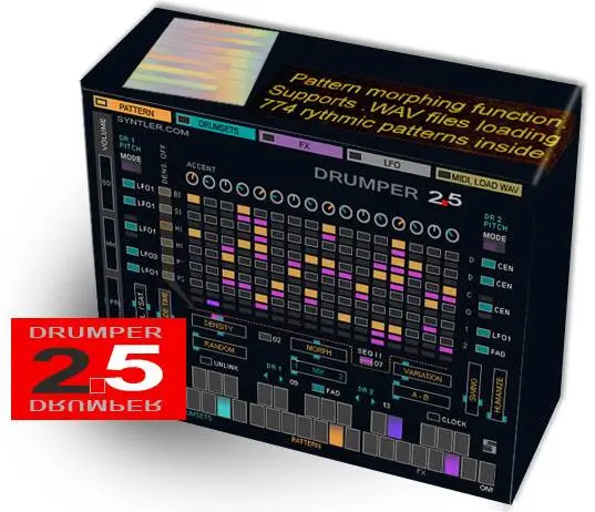 Syntler spends Drumper Drum Machine 2.5 for free