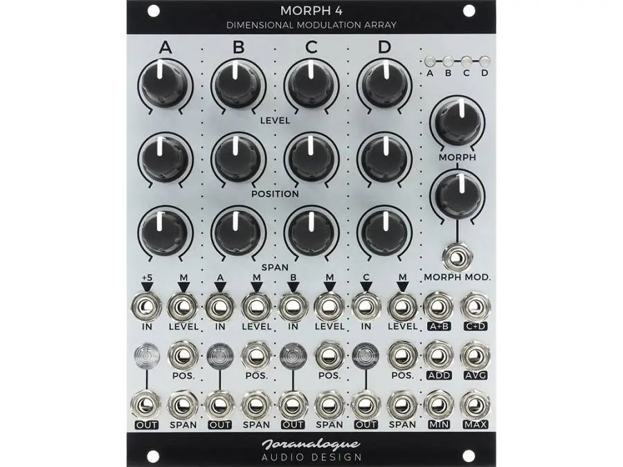 Joranalogue Audio Design announced Morph 4