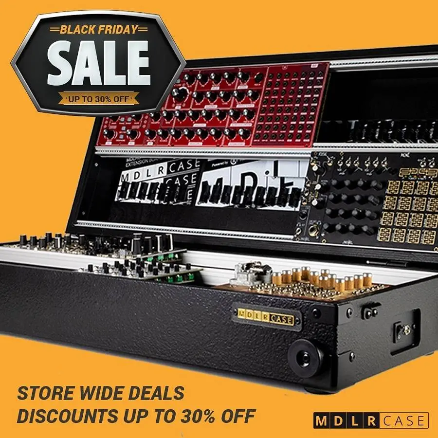 MDLRCASE offers up to 30% on their Eurorack Cases