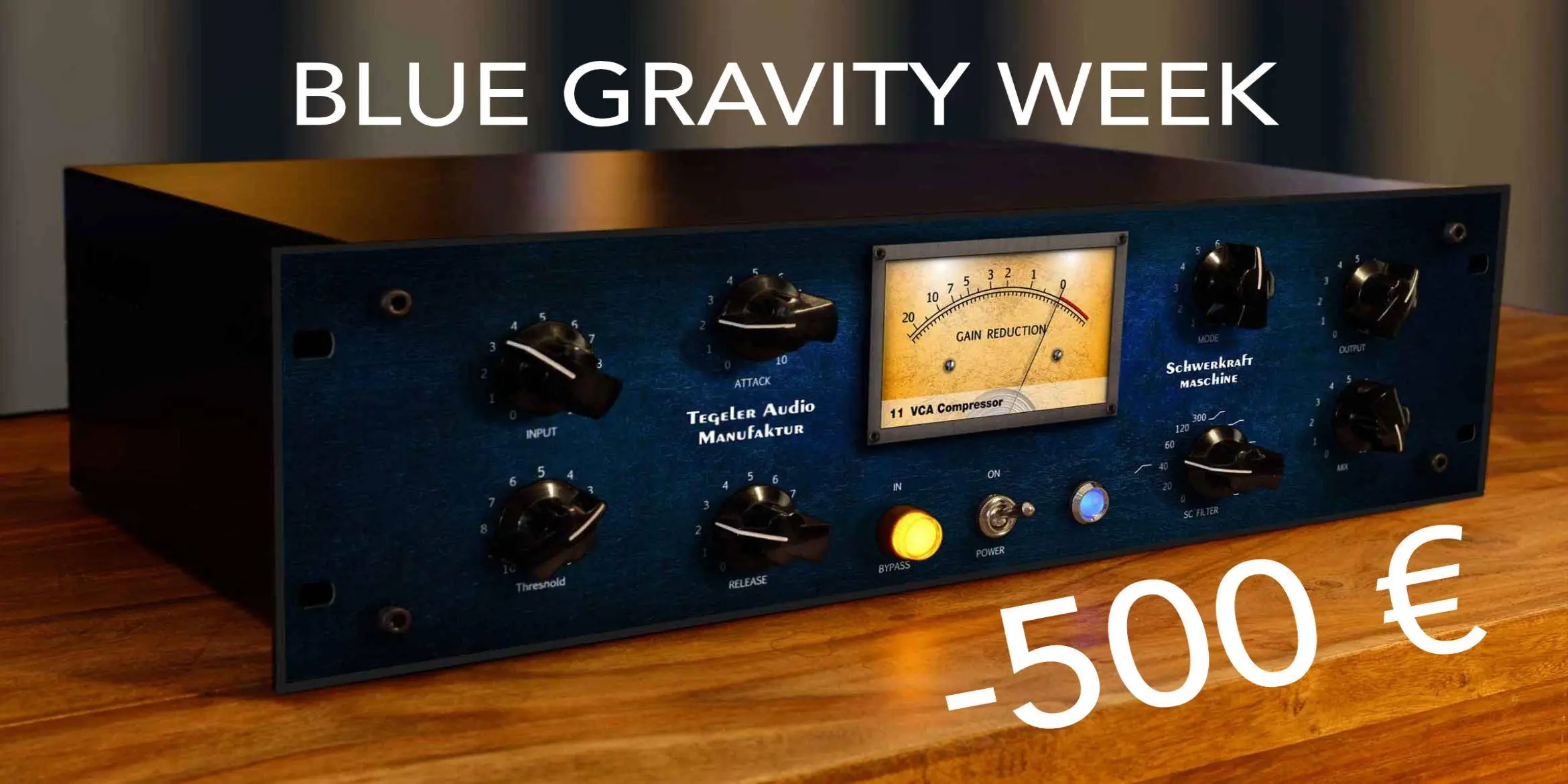 Blue Gravity Week at Tegeler Audio Manufaktur