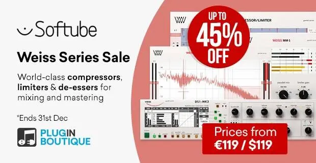 Softube Weiss MM 1 Mastering Maximizer for $89