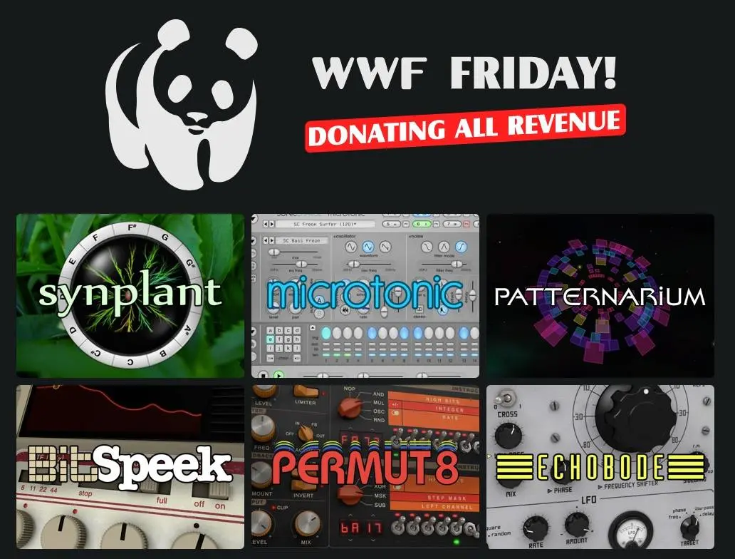 Sonic Charge WWF Friday (donates 100% of revenue to WWF)