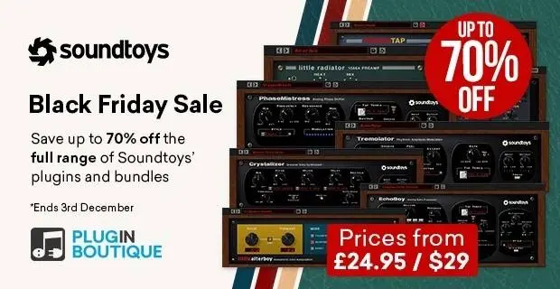 Soundtoys Black Friday Sale