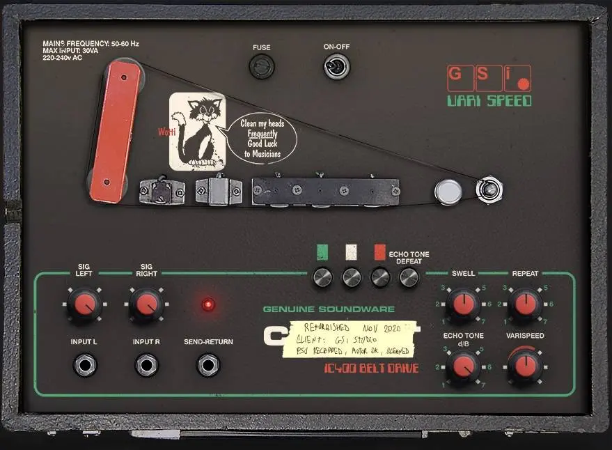 VariSpeed – Free tape echo plugin by Genuine Soundware
