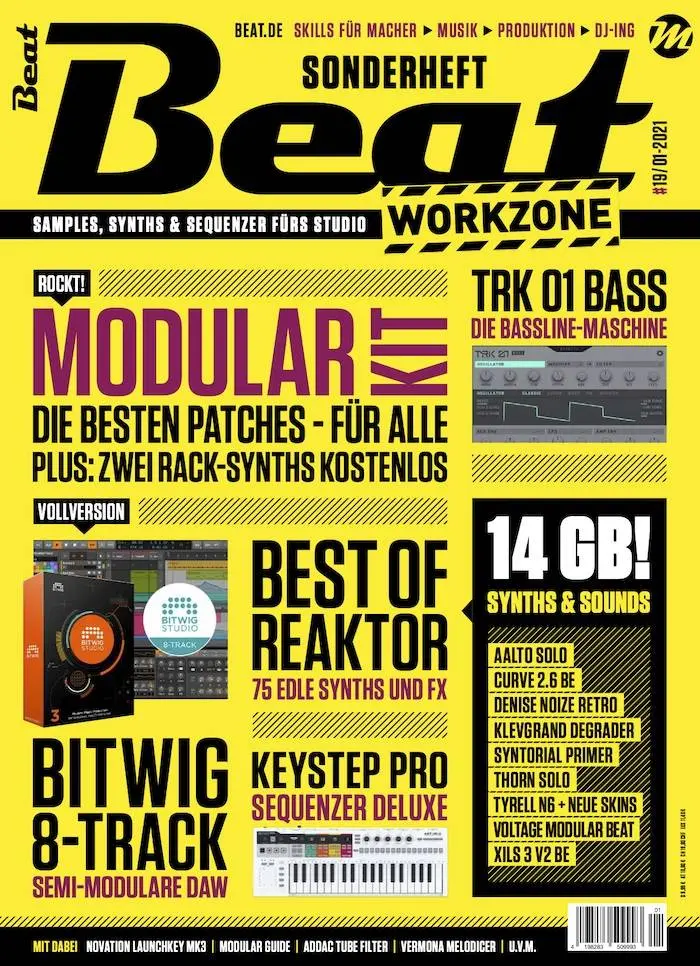 A complete and semi modular DAW + 14 GB of plugins and samples