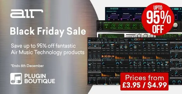 AIR Music Black Friday Sale