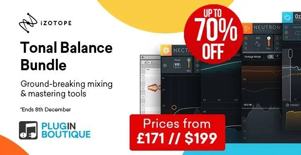 iZotope Tonal Balance Bundle Sale
