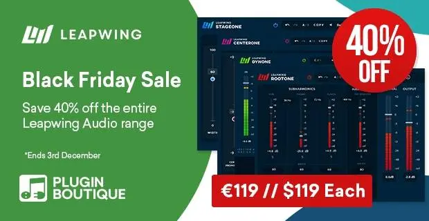 Leapwing Audio Black Friday Sale