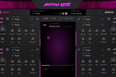 Featured image for “MOTION KEYS – Now 75 % off by Sample Logic”