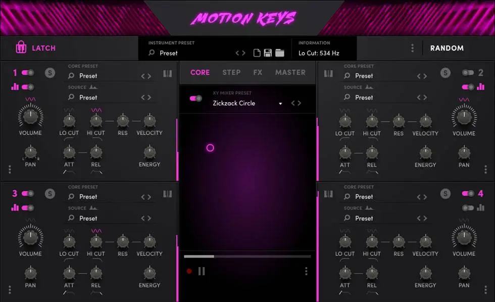 MOTION KEYS – Now 75 % off by Sample Logic