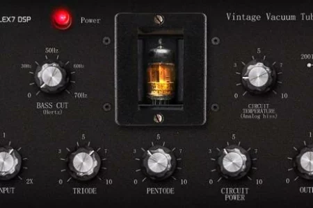 Featured image for “Eplex7 DSP released Vintage vacuum tube VD76”