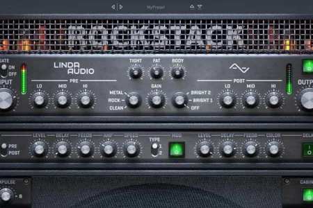 Featured image for “Audified releases guitar amp Linda RockStack”