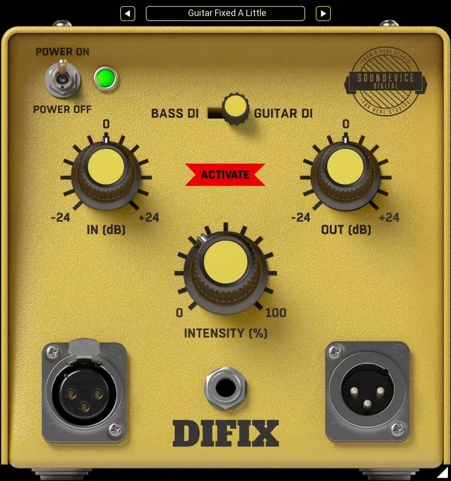 United Plugins releases DI Box emulation plugin DIFIX