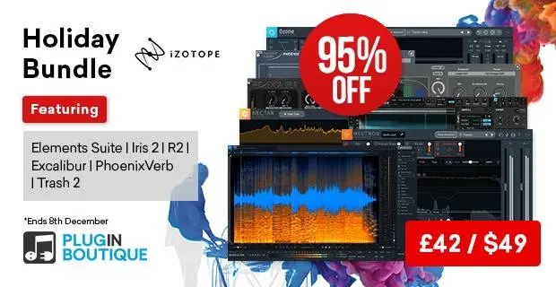 iZotope Holiday Bundle Sale