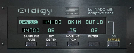 Featured image for “Oldigy – Free bitcrusher by Syntler”