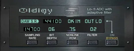 Oldigy – Free bitcrusher by Syntler