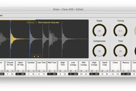 Featured image for “Drumsampler Sitala for free by Decomposer – now with AAX support”