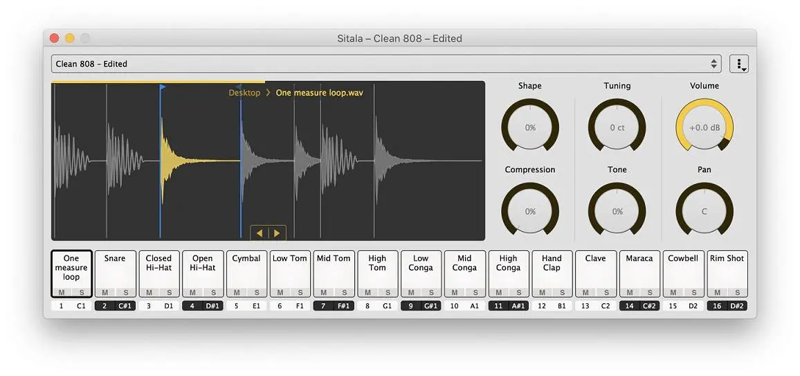 Drumsampler Sitala for free by Decomposer – now with AAX support