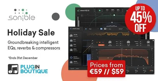sonible Holiday Sale