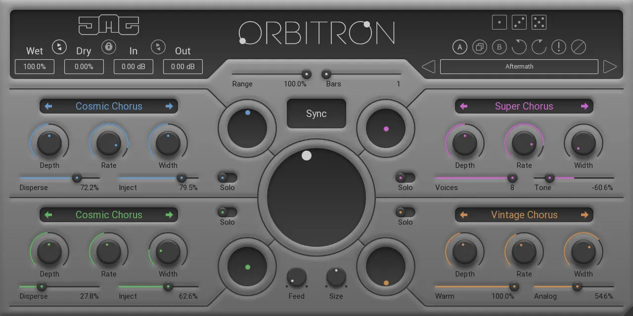 United Plugins releases multi modulation effect JMG Sound Orbitron