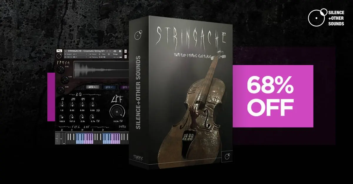 Deal: Stringache by Silence+Other Sounds 68% off
